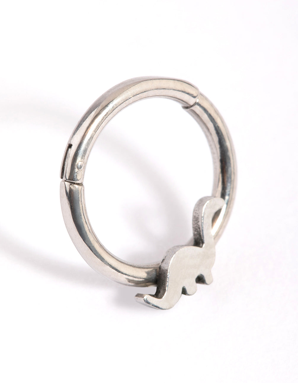 Surgical Steel Dinosaur Clicker Ring - Shop Now!