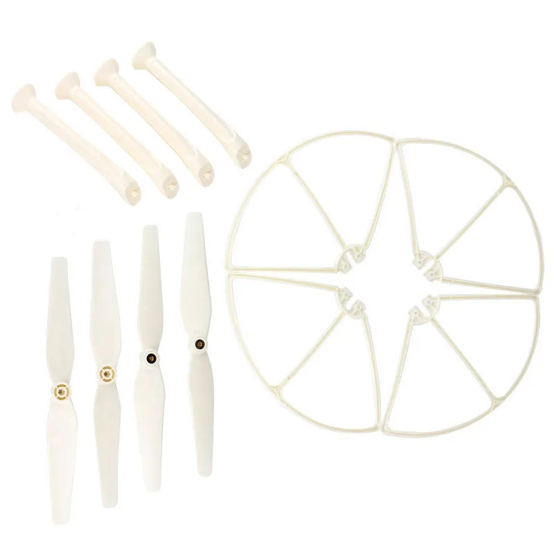 Syma X8C X8W X8G X8 Spare Parts 4 Propeller Ling Gear Protect Ring RC Quadcopter Drone