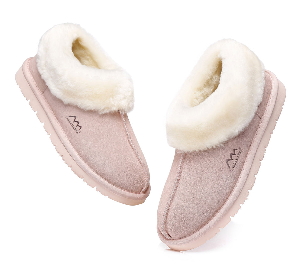 TARRAMARRA Australian Sheepskin Ankle Slipper - Premium Unisex Homey Design