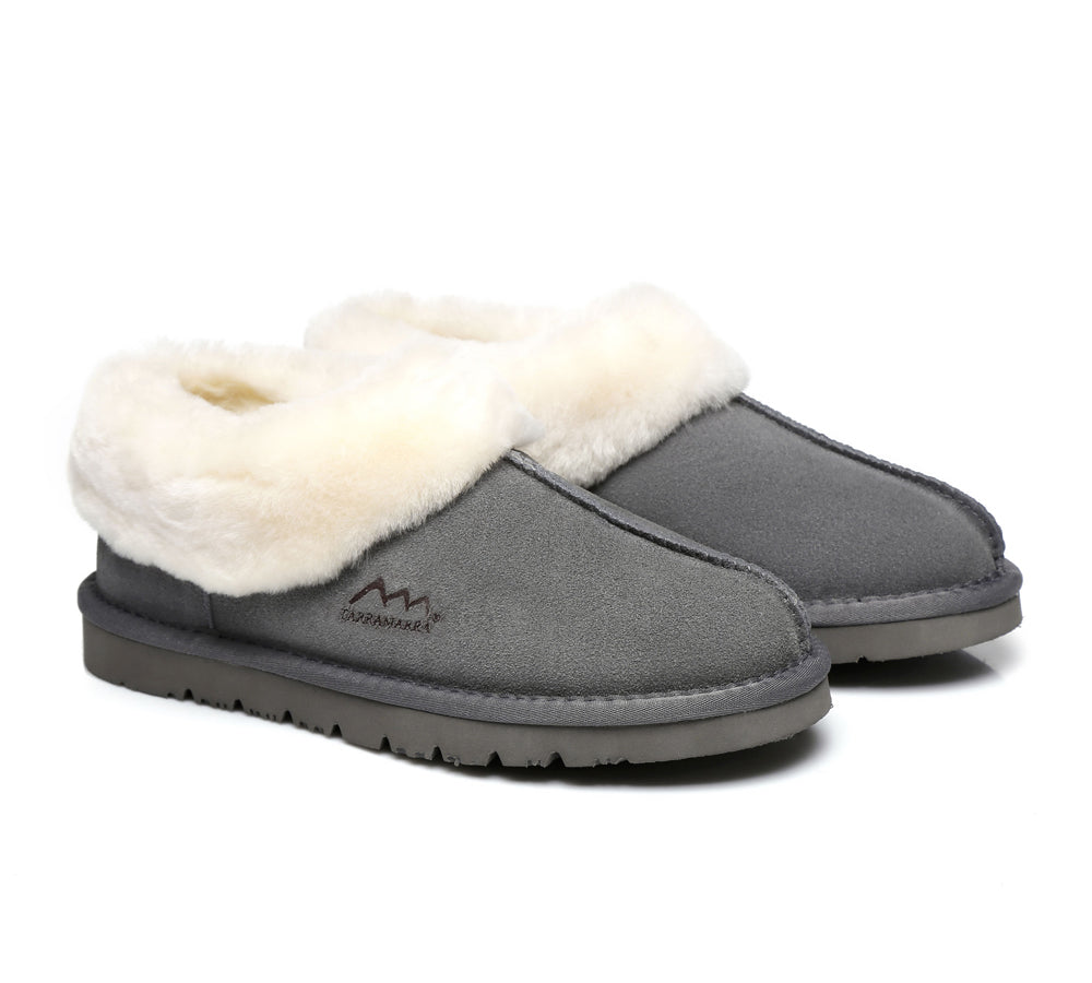 TARRAMARRA Australian Sheepskin Ankle Slipper - Premium Unisex Homey Design