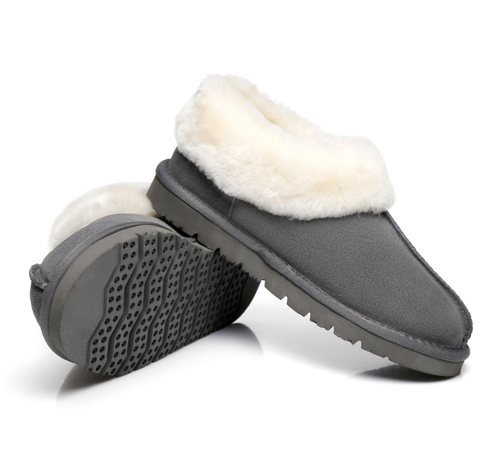 TARRAMARRA Australian Sheepskin Ankle Slipper - Premium Unisex Homey Design