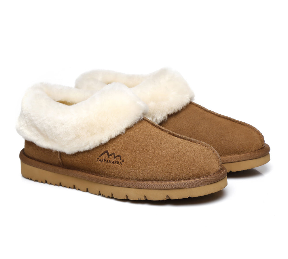 TARRAMARRA Australian Sheepskin Ankle Slipper - Premium Unisex Homey Design