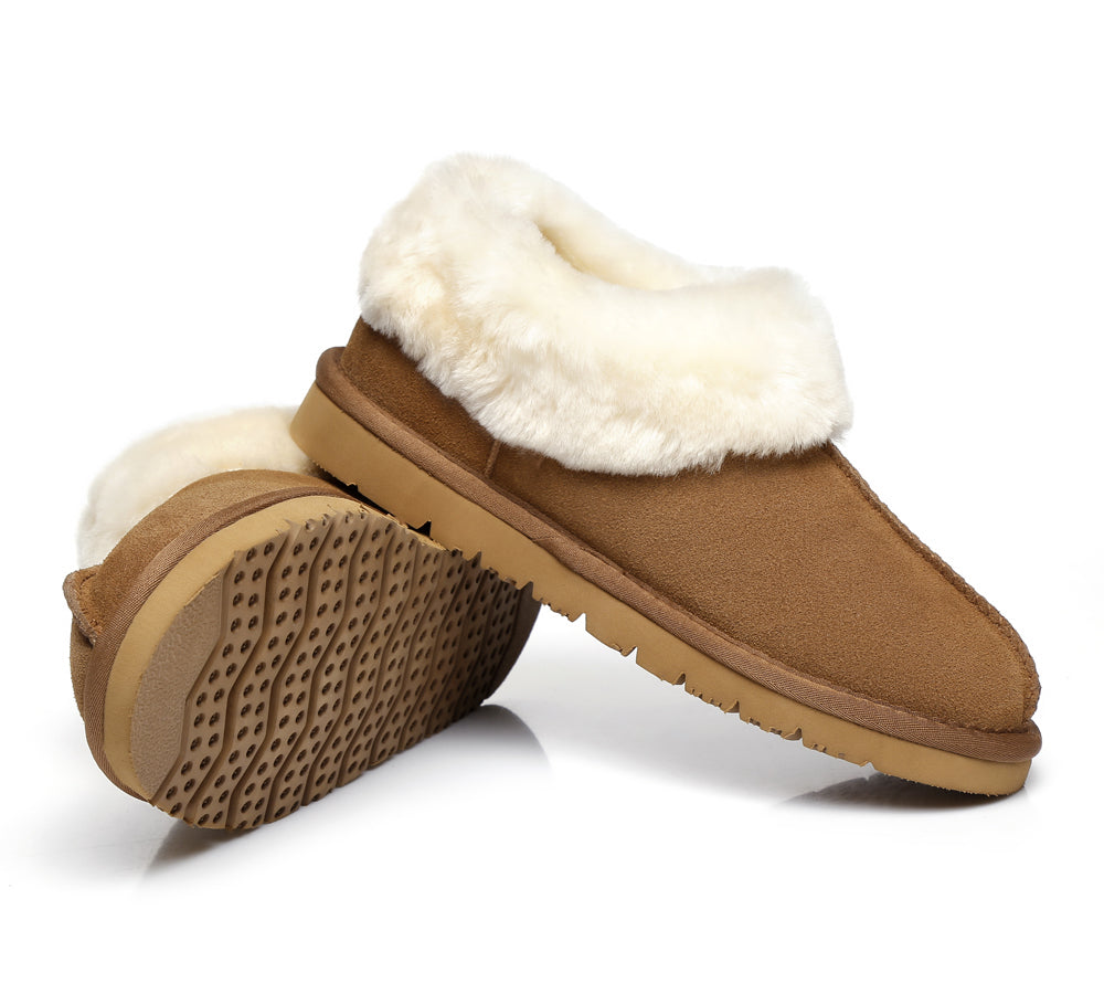 TARRAMARRA Australian Sheepskin Ankle Slipper - Premium Unisex Homey Design