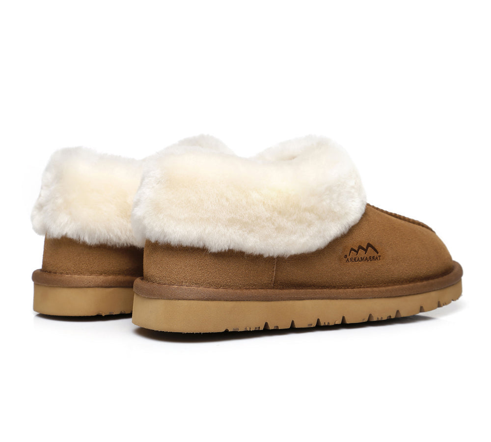 TARRAMARRA Australian Sheepskin Ankle Slipper - Premium Unisex Homey Design