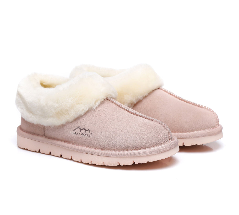 TARRAMARRA Australian Sheepskin Ankle Slipper - Premium Unisex Homey Design