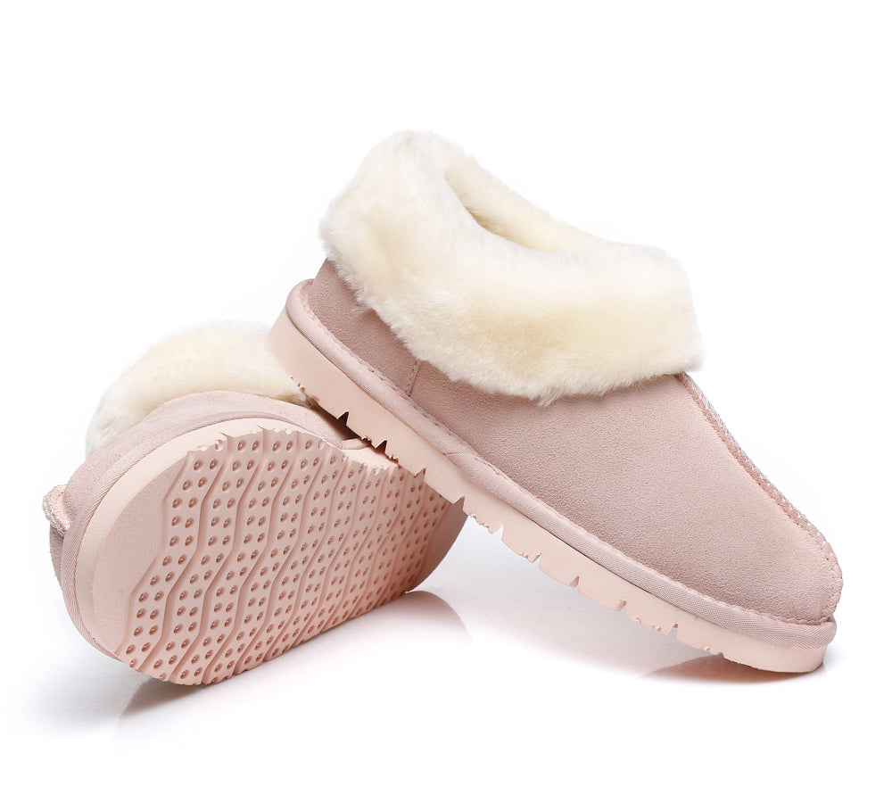 TARRAMARRA Australian Sheepskin Ankle Slipper - Premium Unisex Homey Design