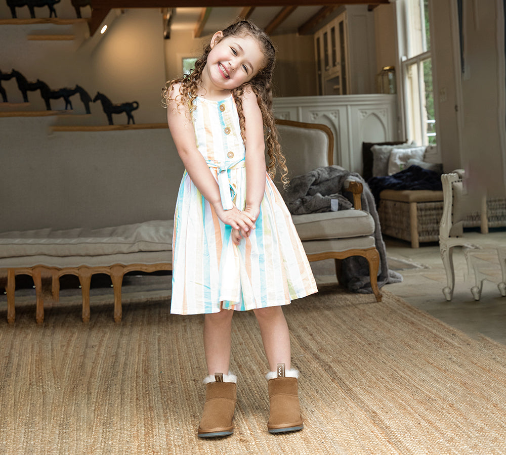 TARRAMARRA Children's Short Ugg Boots - Kimi