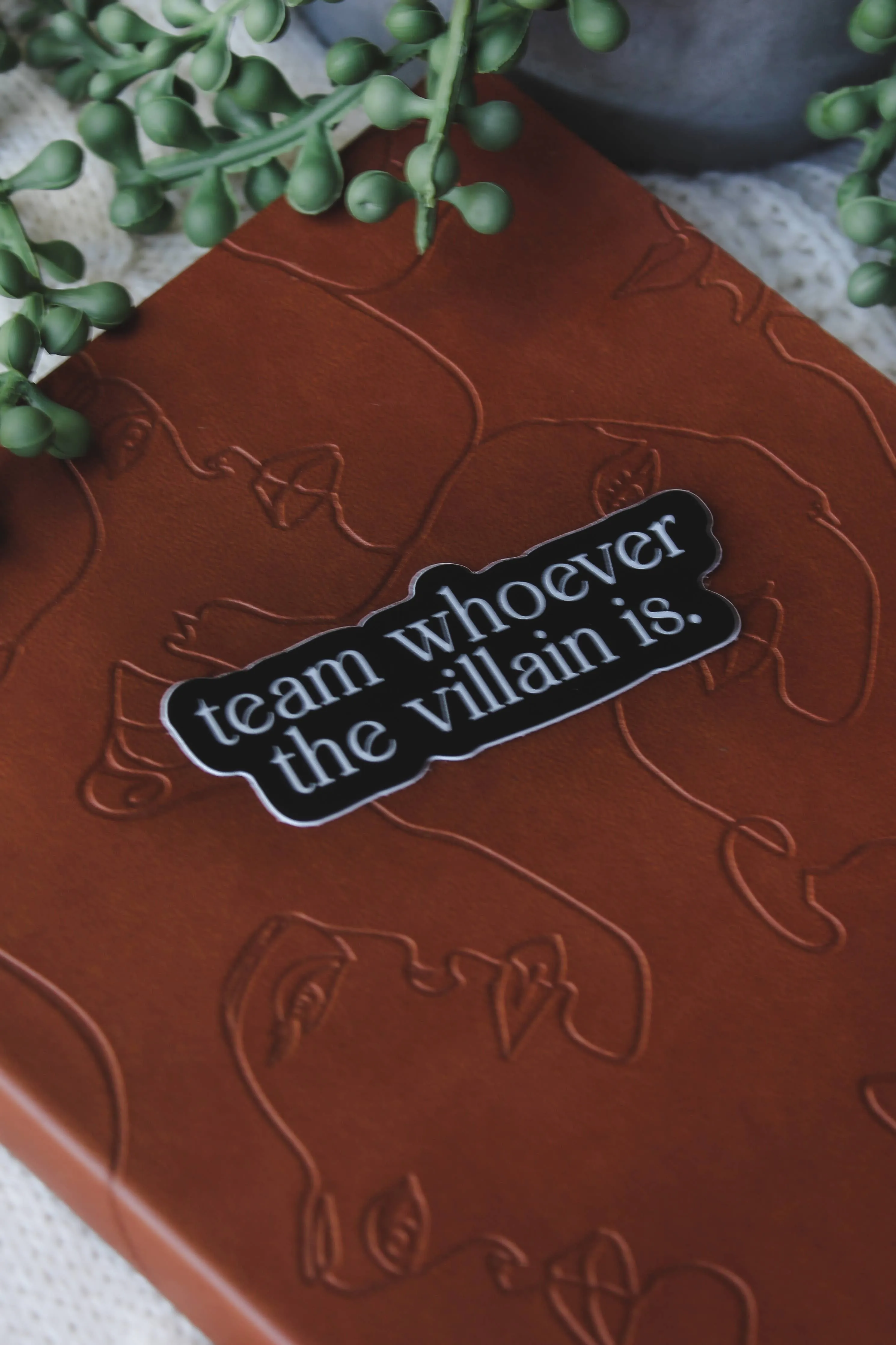 Team Villain Vinyl Sticker