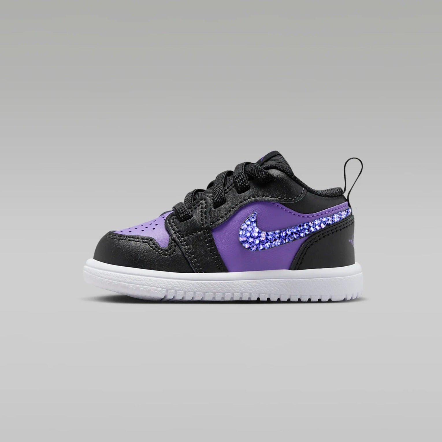 Toddler Air Jordan 1 Low - Purple/ Black