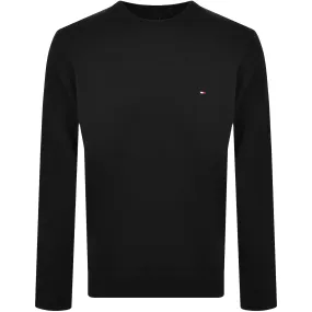 Tommy Hilfiger Essential Black Fleece Sweatshirt