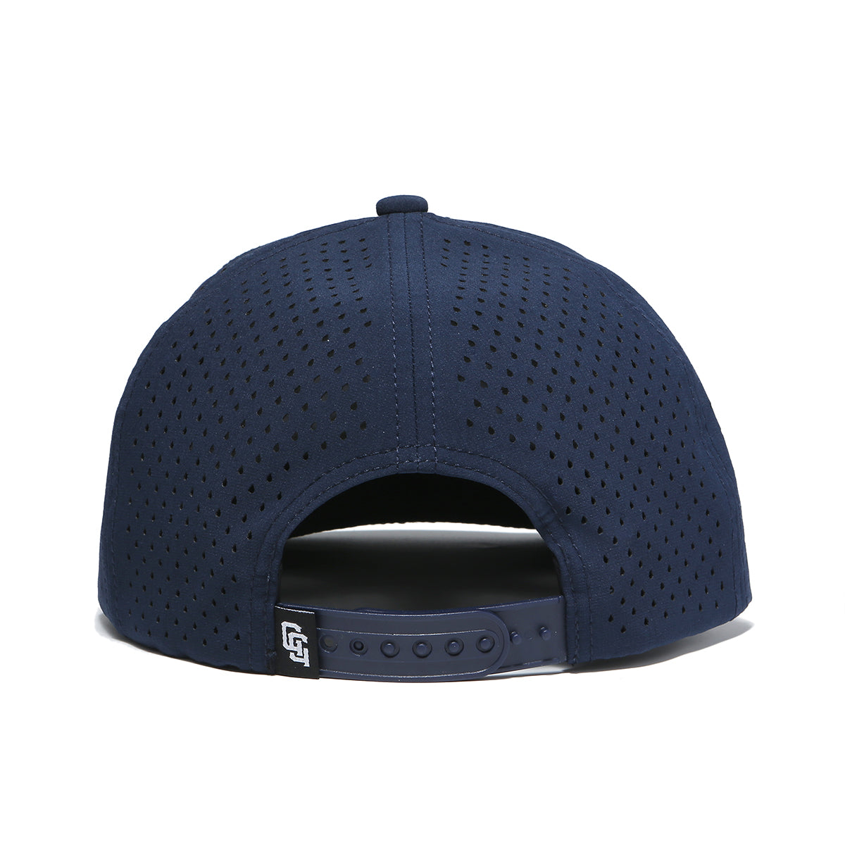 TOUR PRO Golf Hat in Navy Blue with Flat Brim - Cocaine & Hookers design