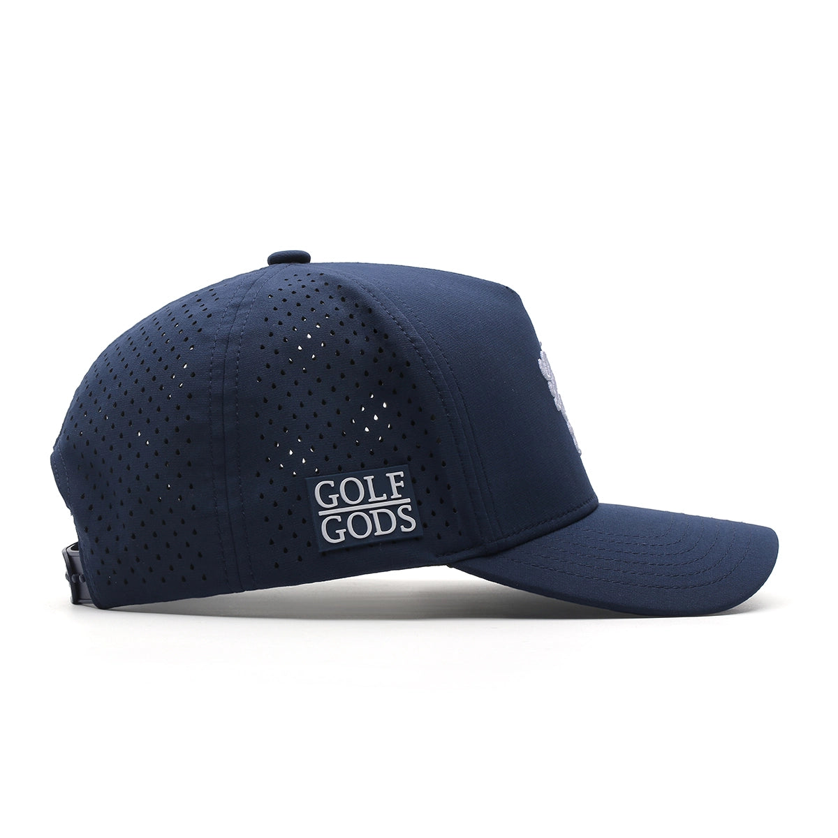 Tour Pro golf hat, navy blue, curved brim - Golf Gods