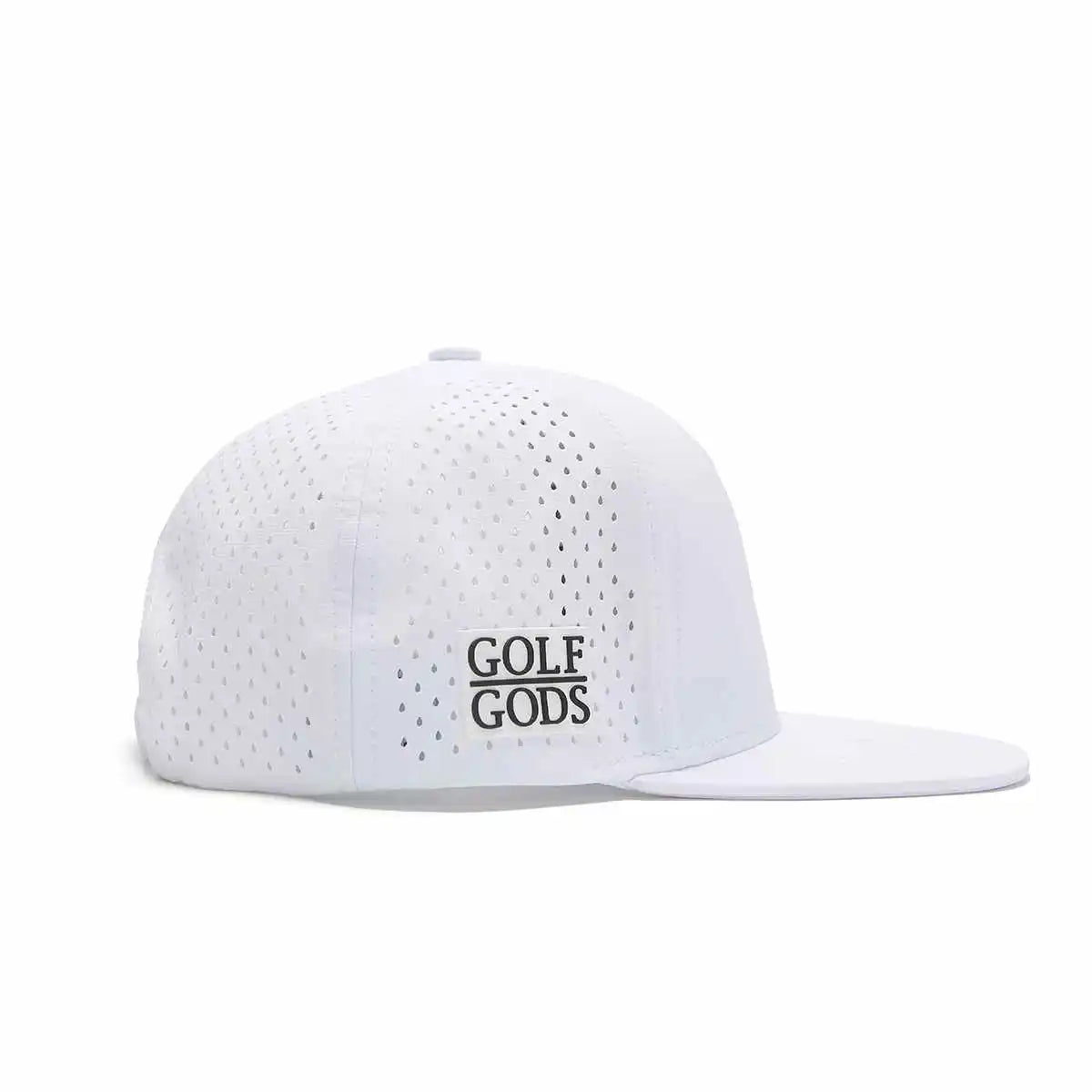 TOUR PRO Golf Hat White Flat Brim - Best Price Guaranteed!