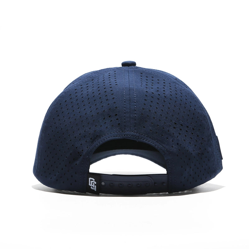 Tour Pro Navy Blue Golf Hat - Curved Brim