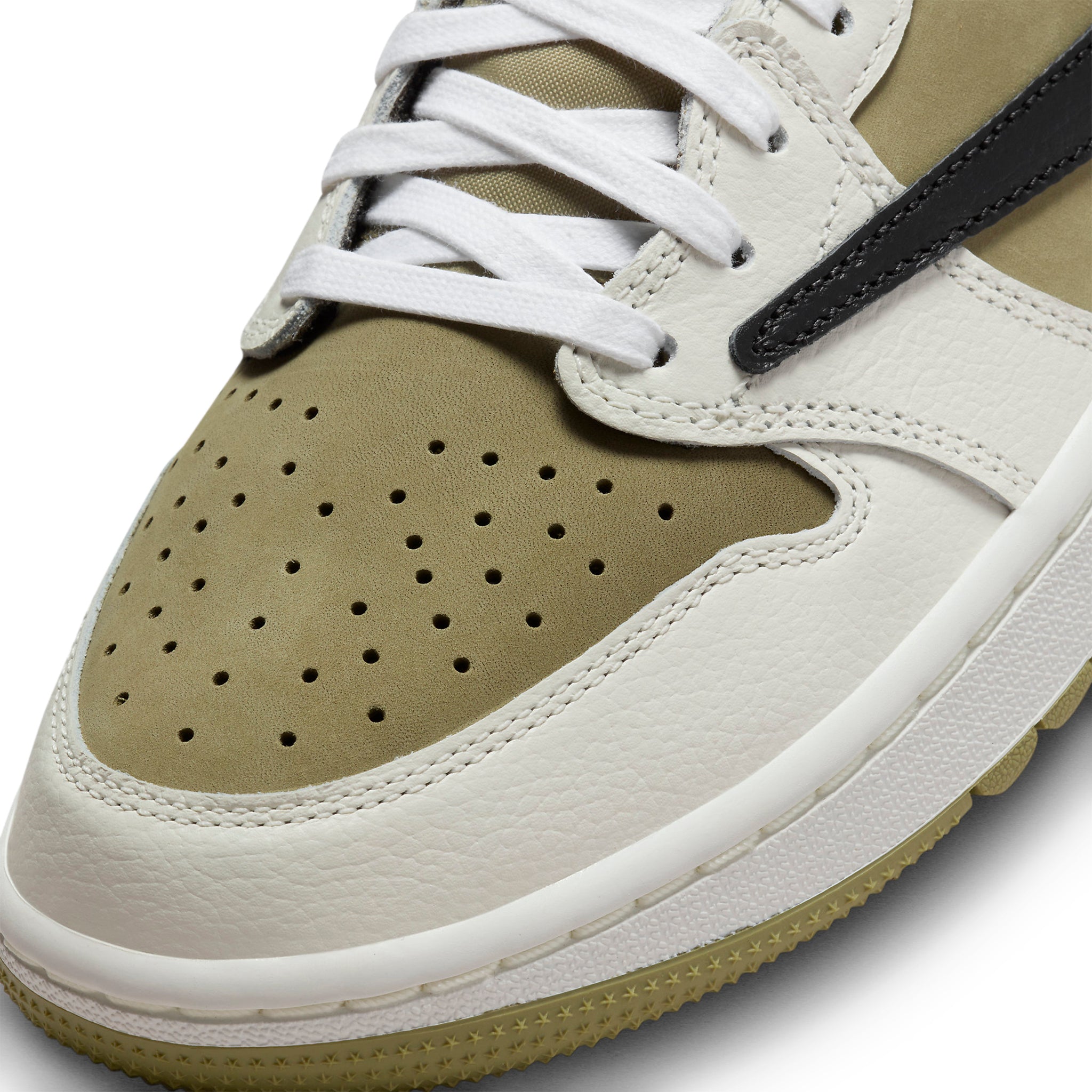 Travis Scott Air Jordan 1 Low Golf Olive