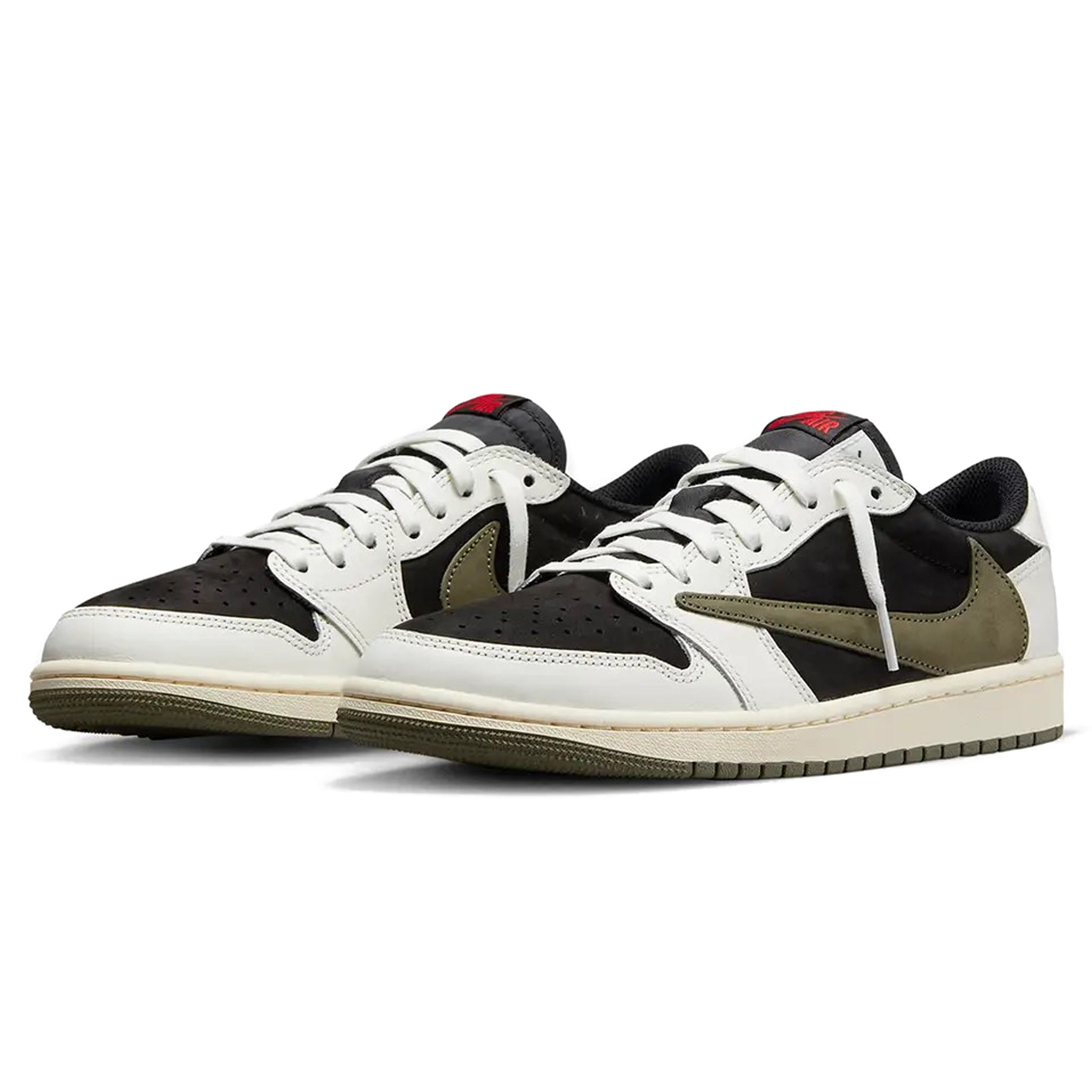 Travis Scott Air Jordan 1 Low OG SP Olive Women - Shop Now