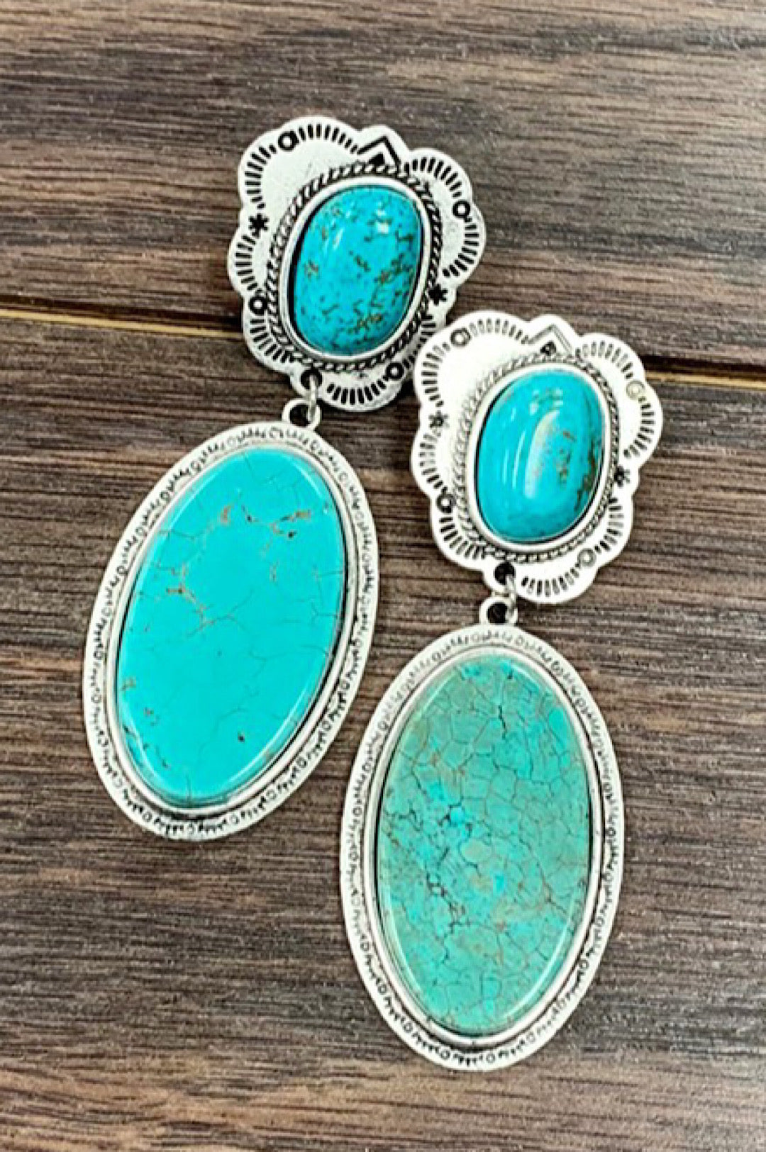 Turquoise earrings