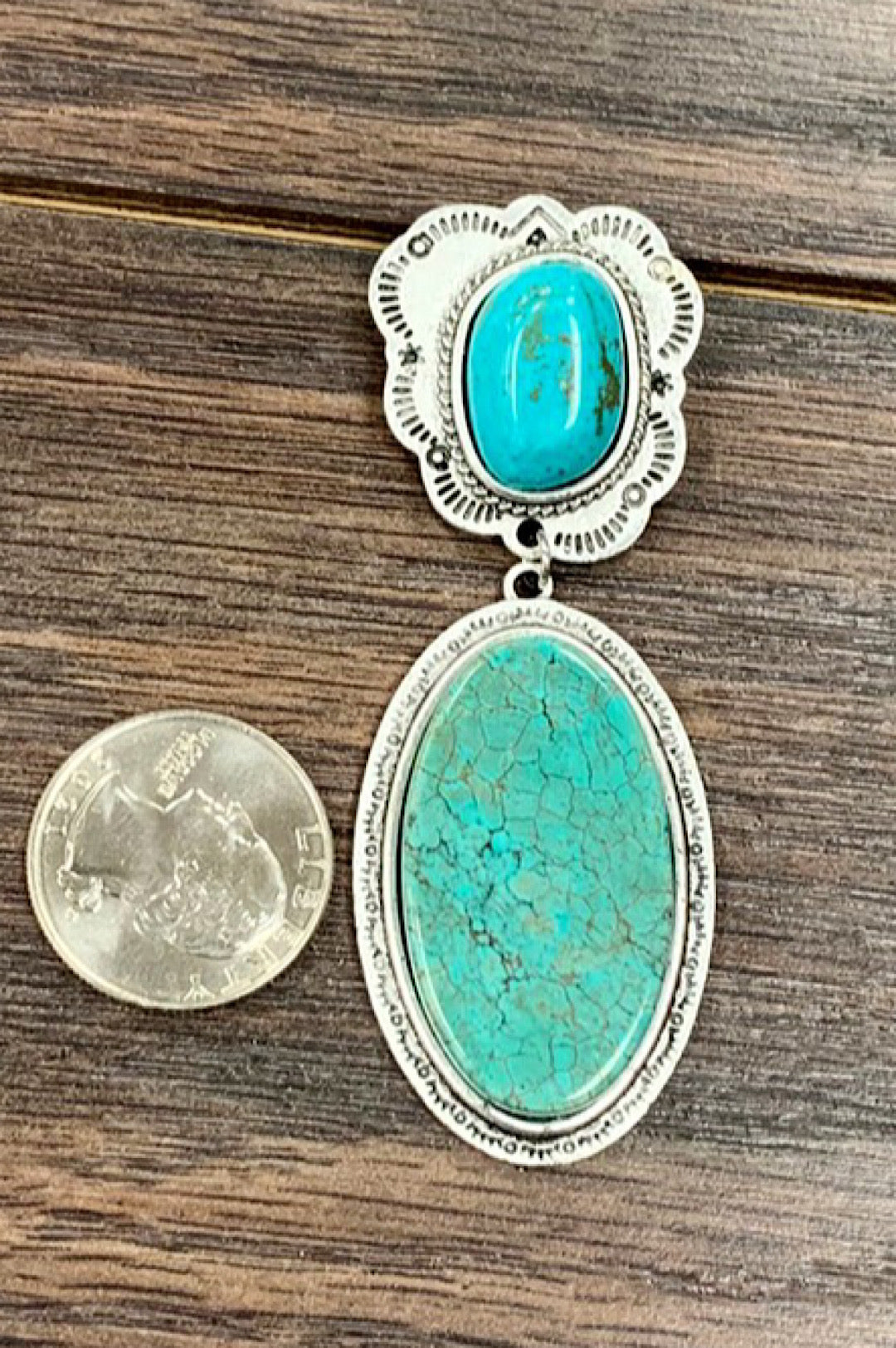 Turquoise earrings