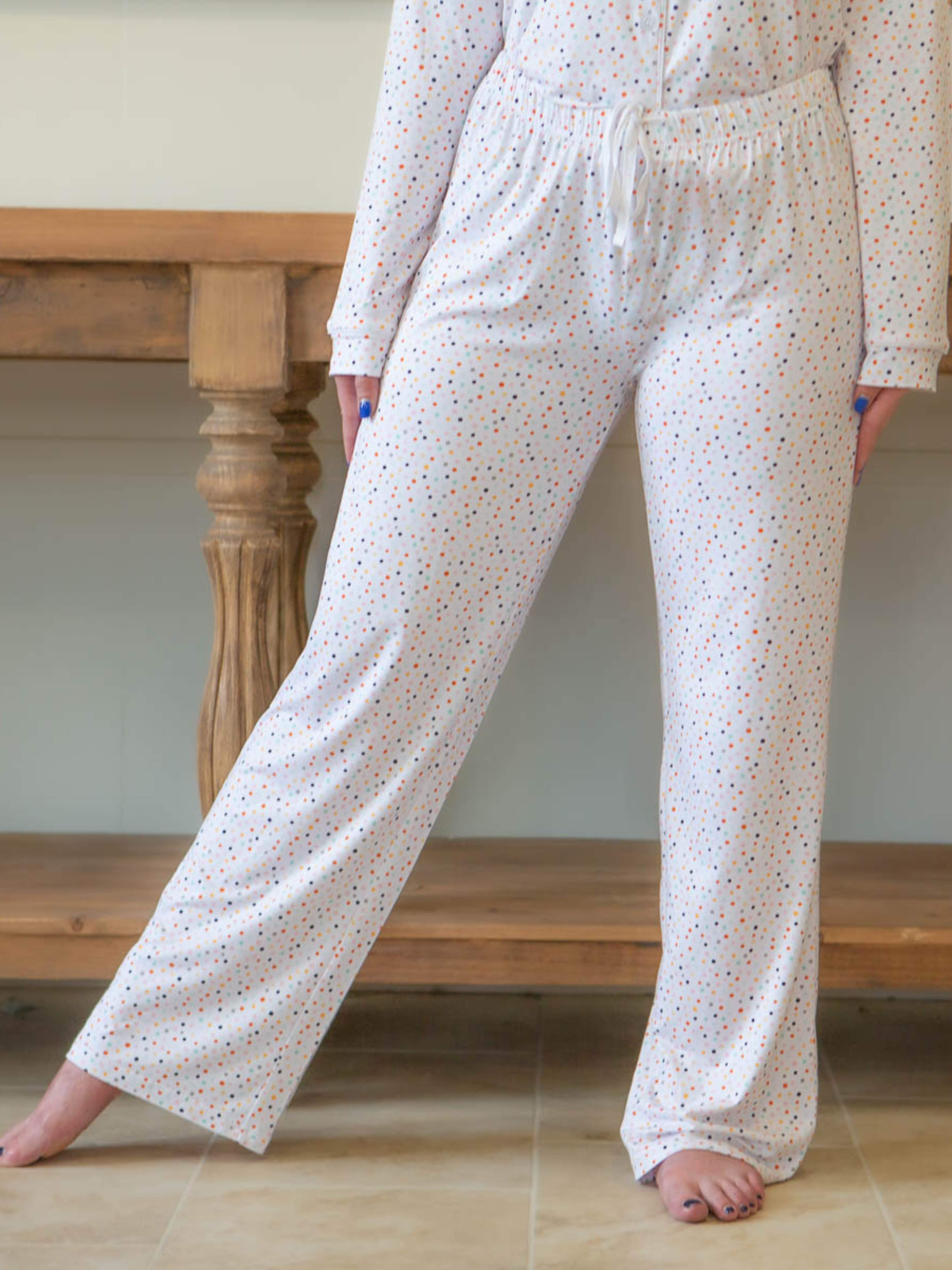 Two-piece Pajama Set - On the Dot