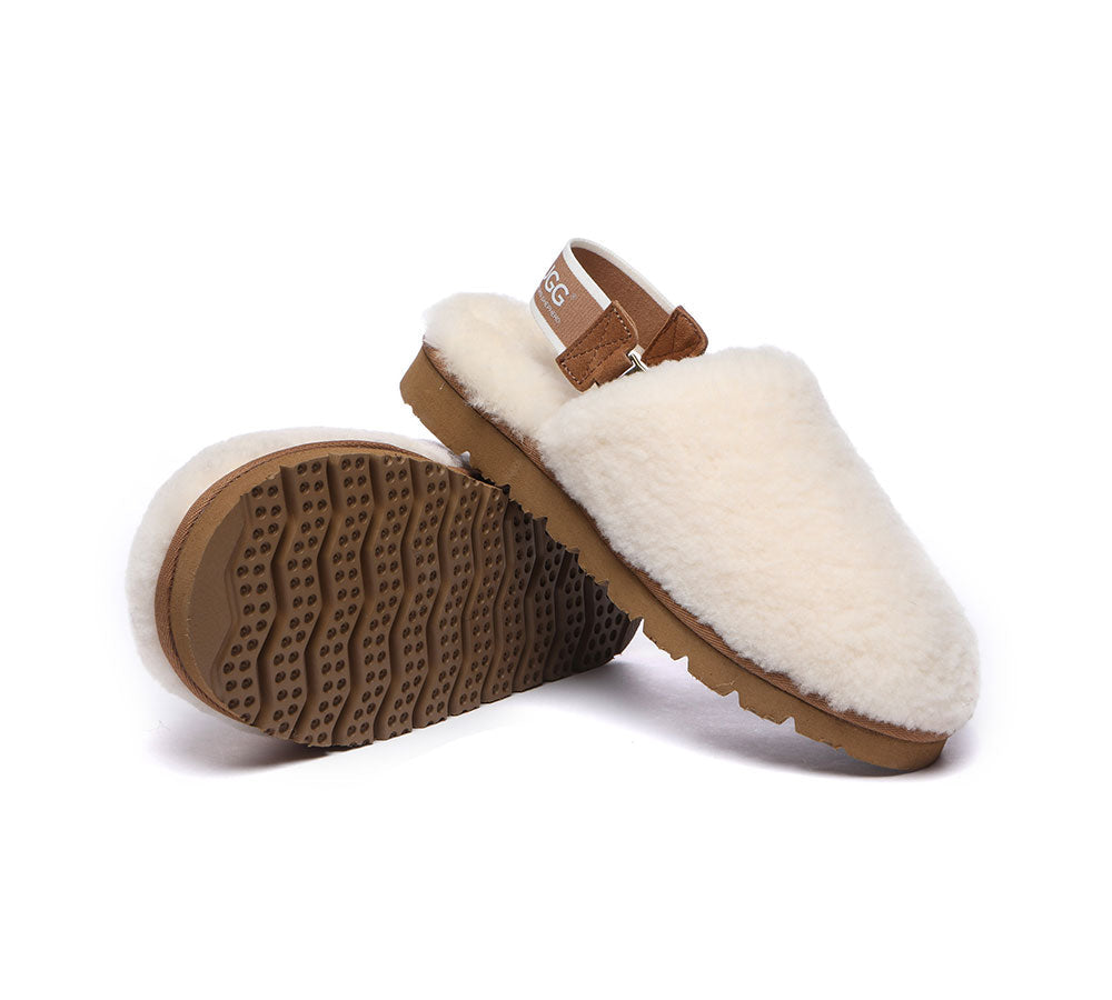 UGG AUSTRALIAN SHEPHERD Kamari Women's Slingback Ugg Slipper with Removable Strap