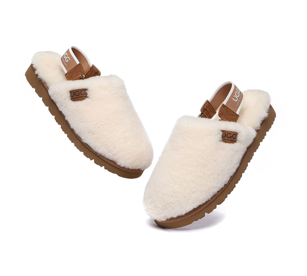 UGG AUSTRALIAN SHEPHERD Kamari Women's Slingback Ugg Slipper with Removable Strap