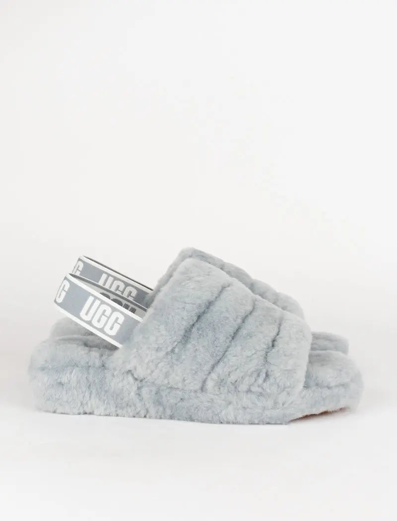 UGG Fluff Yeah Slide Womens - Ash Fog