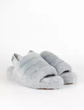 UGG Fluff Yeah Slide Womens - Ash Fog