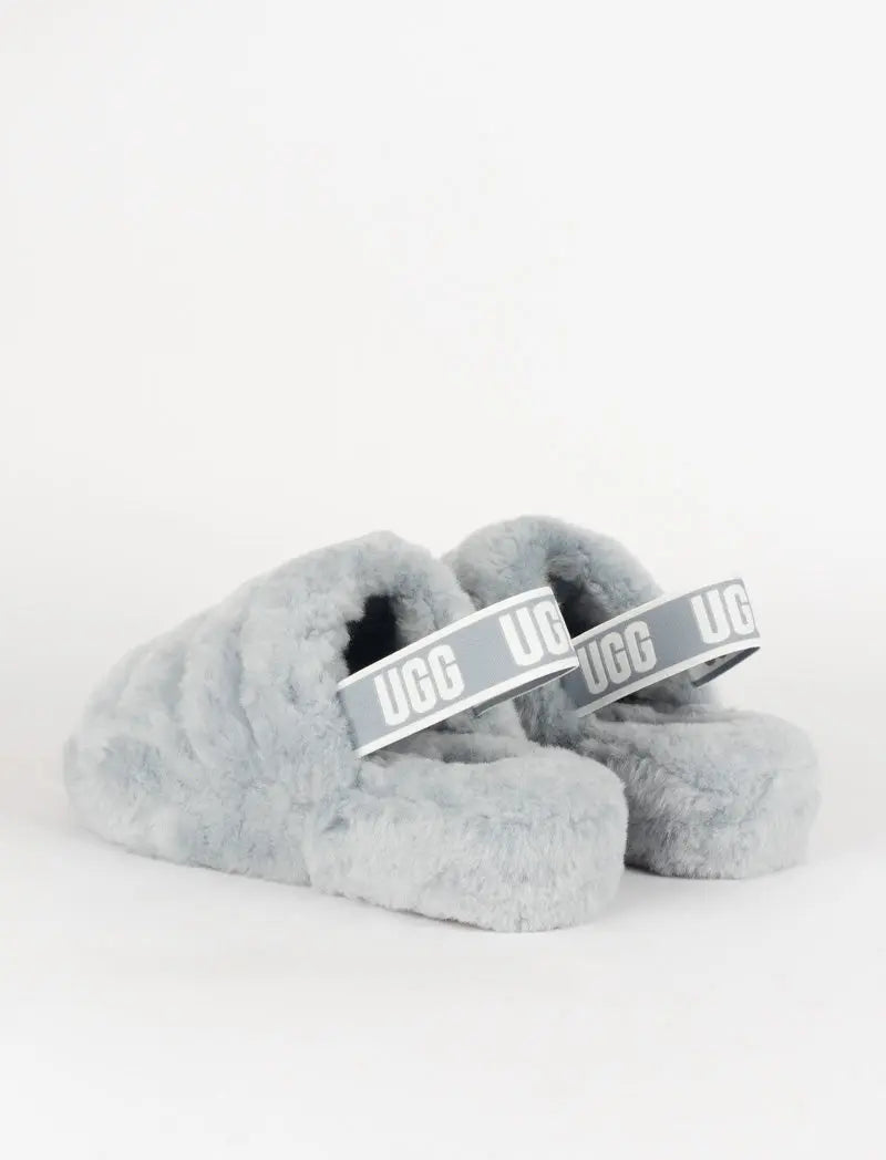 UGG Fluff Yeah Slide Womens - Ash Fog