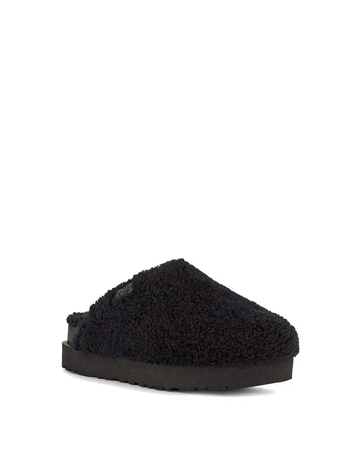 UGG Fuzz Sugar Slide Black - Shop Now