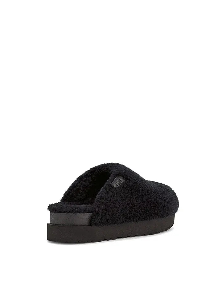 UGG Fuzz Sugar Slide Black - Shop Now