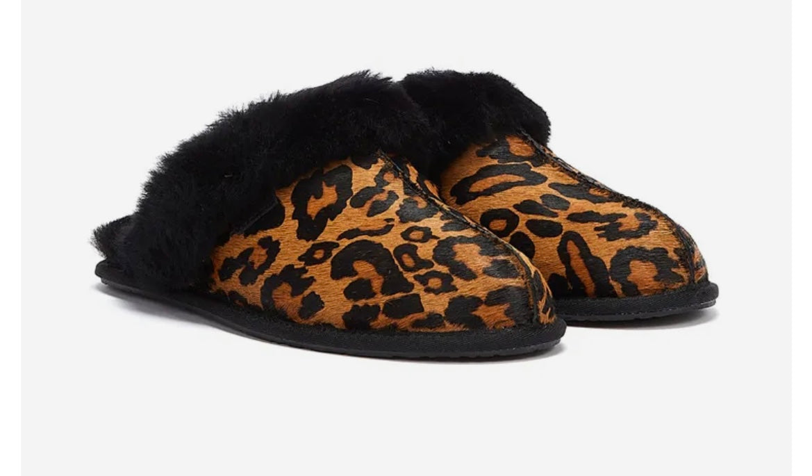 Ugg Leopard Print Scuffette