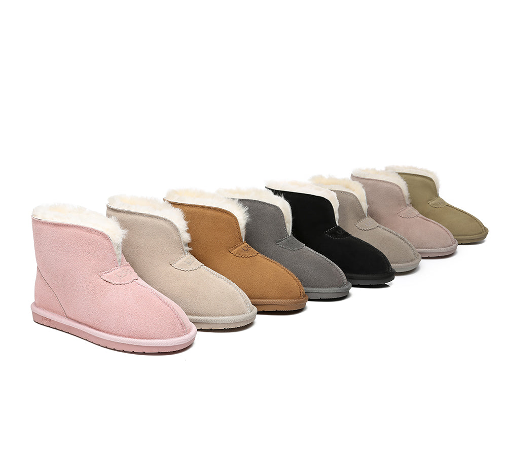 Ugg Parker Unisex Sheepskin Slipper - Water-Resistant Ankle Premium