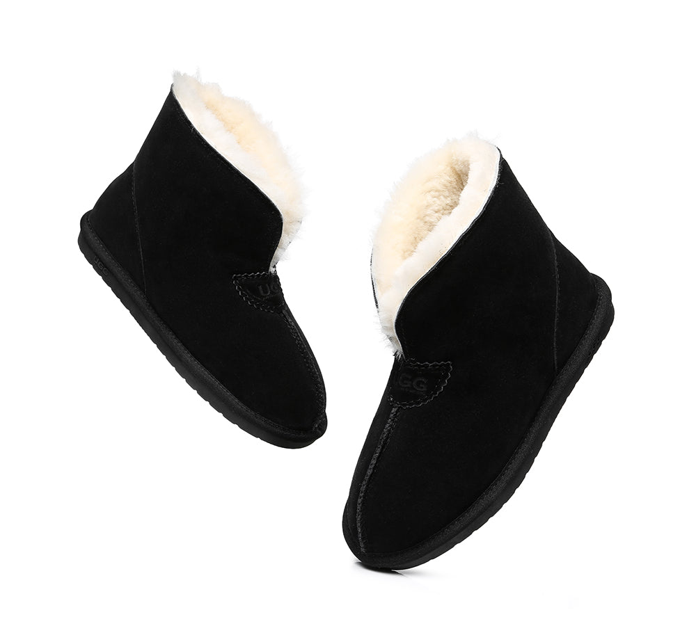 Ugg Parker Unisex Sheepskin Slipper - Water-Resistant Ankle Premium