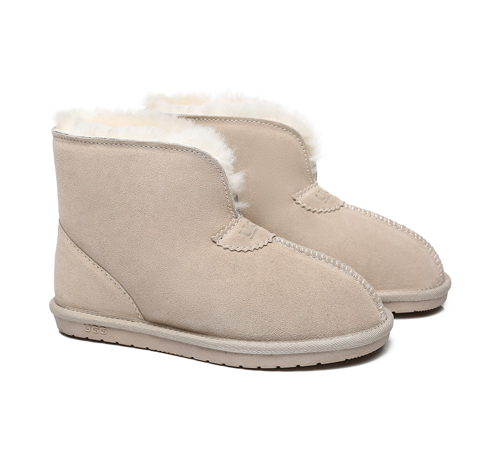 Ugg Parker Unisex Sheepskin Slipper - Water-Resistant Ankle Premium