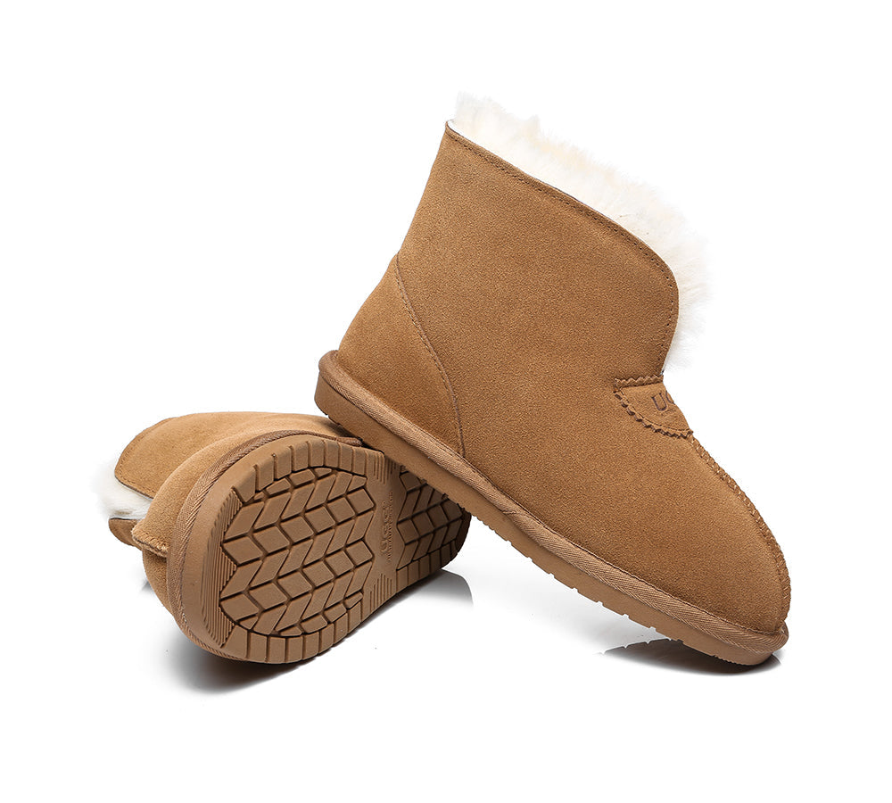 Ugg Parker Unisex Sheepskin Slipper - Water-Resistant Ankle Premium