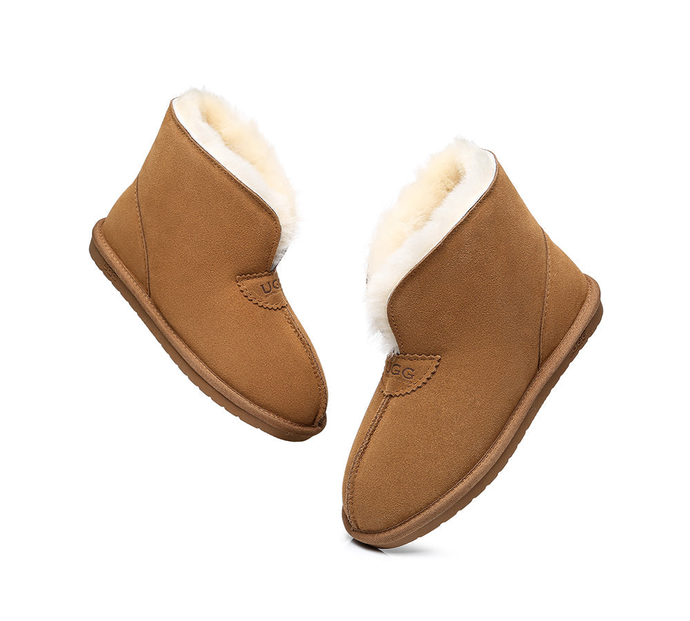 Ugg Parker Unisex Sheepskin Slipper - Water-Resistant Ankle Premium