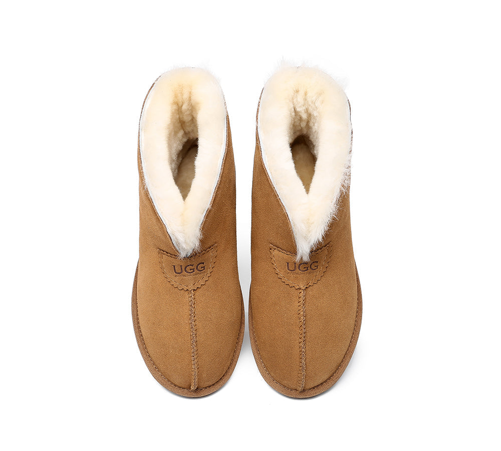 Ugg Parker Unisex Sheepskin Slipper - Water-Resistant Ankle Premium