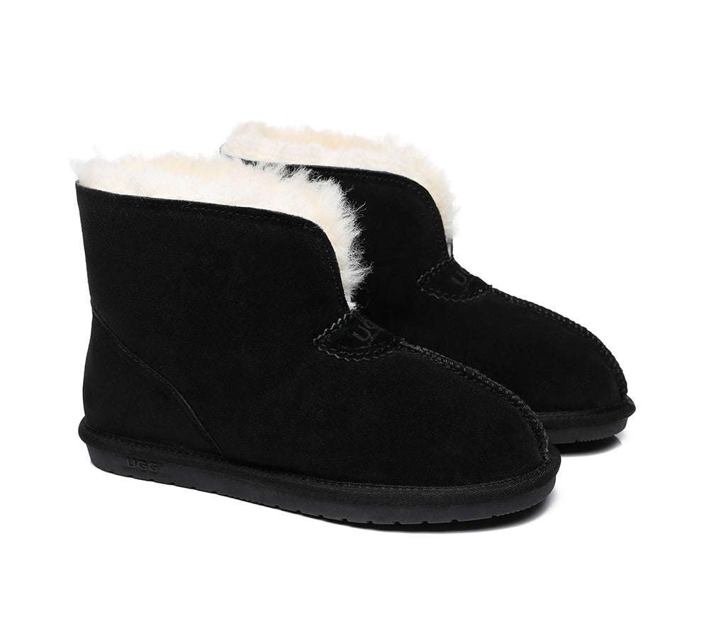 Ugg Parker Unisex Sheepskin Slipper - Water-Resistant Ankle Premium