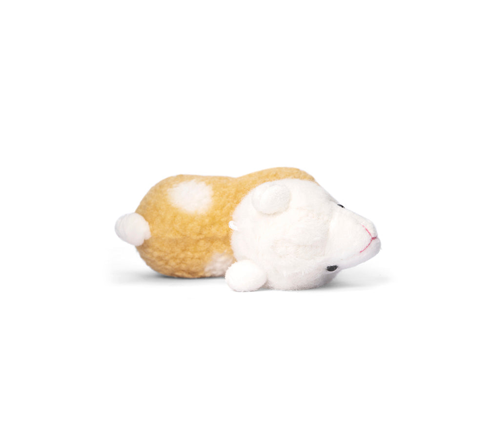 UGG Plush Alpaca Keyring - Cute Australian Shepherd Design.