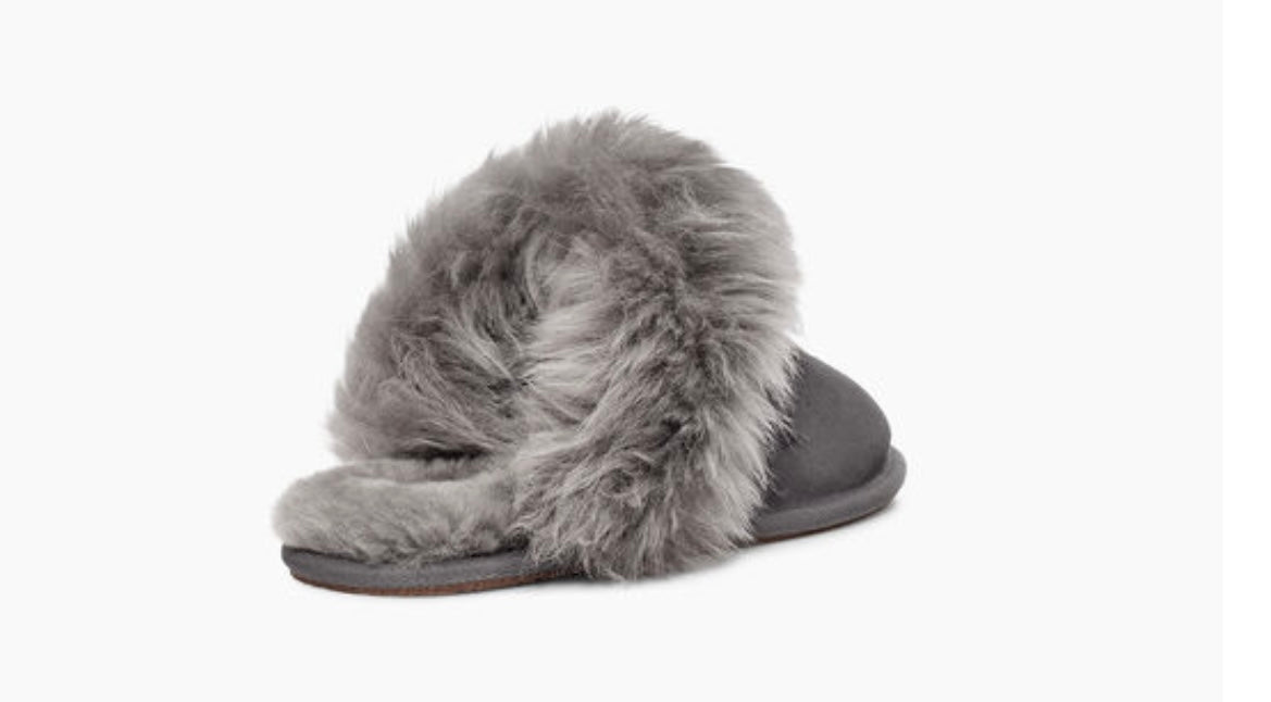 Ugg Scuff Sis Grey Slippers - Stylish Grey Ugg Slippers