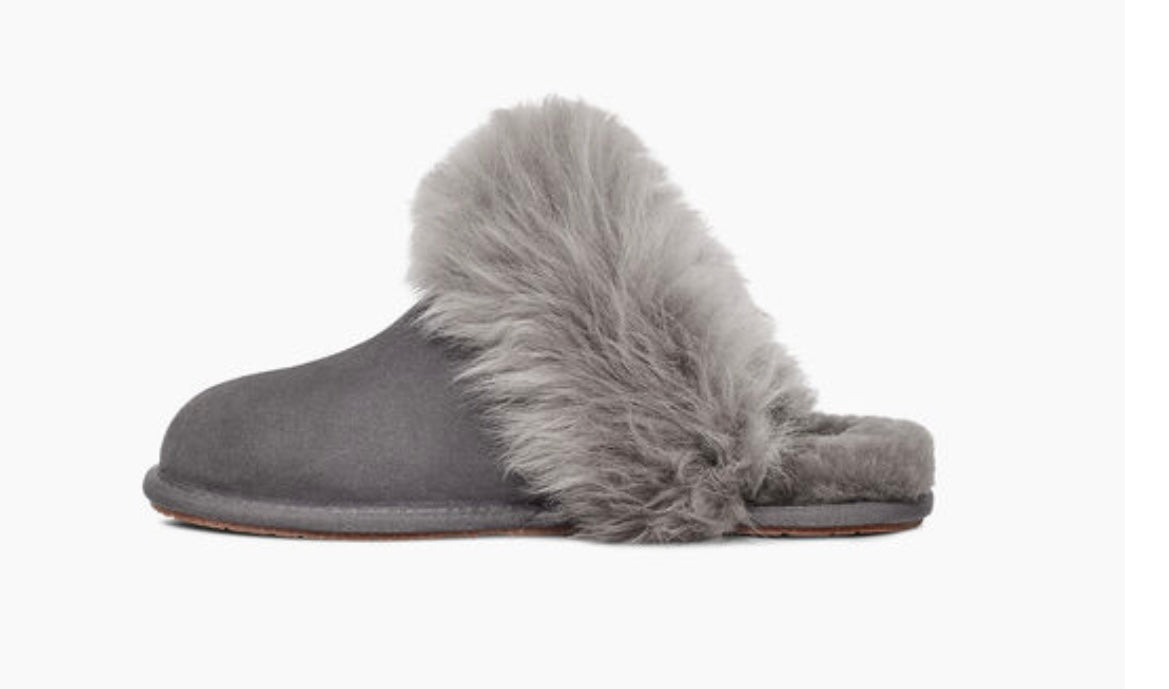 Ugg Scuff Sis Grey Slippers - Stylish Grey Ugg Slippers