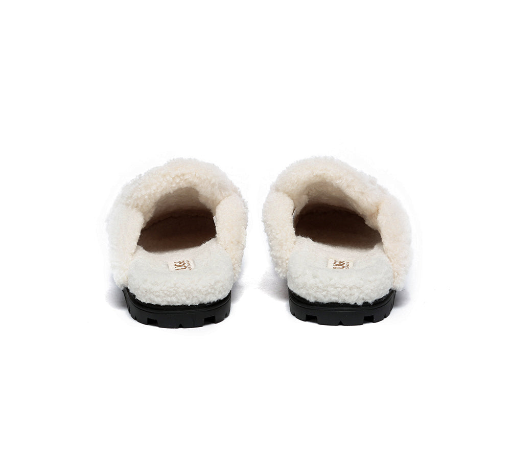 UGG slippers Australian Shepherd sheepskin wool shearling lined Remi.