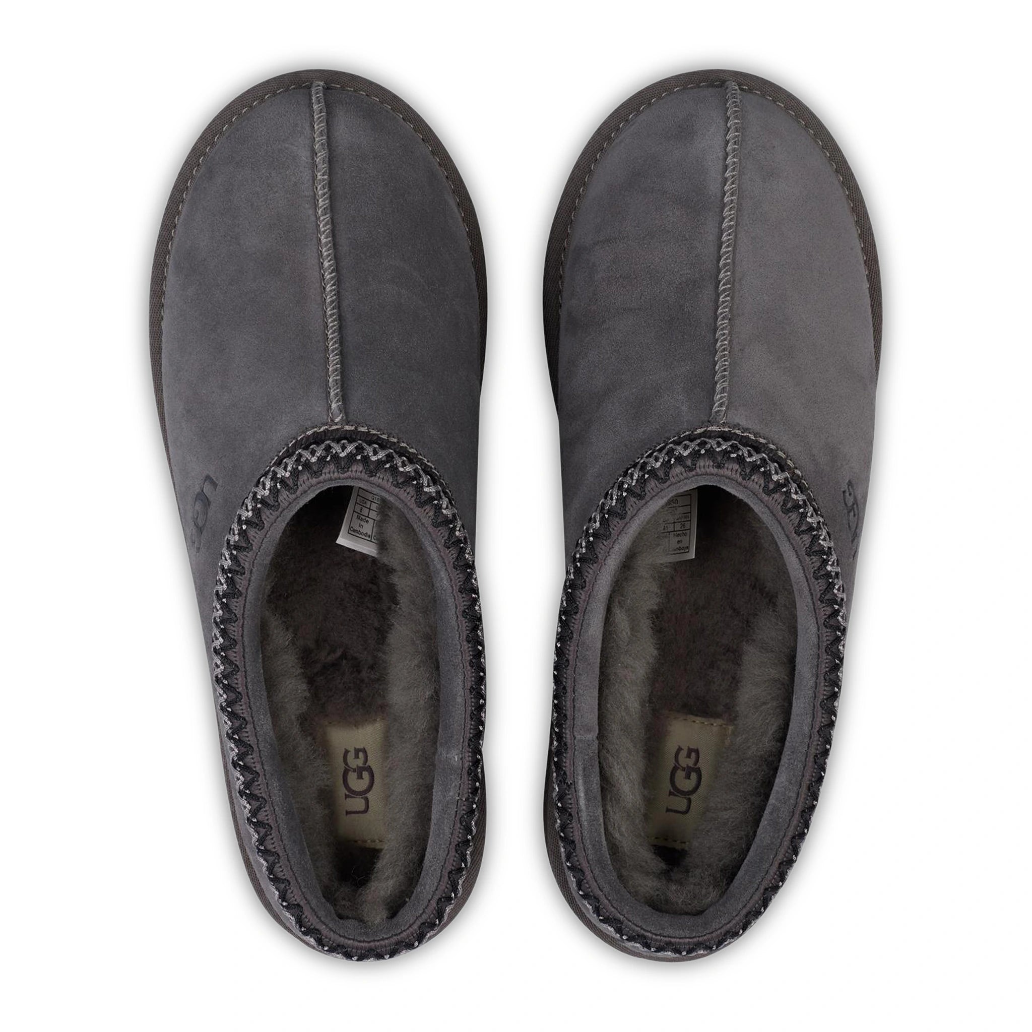 UGG Tasman Dark Grey Slippers - Buy Online