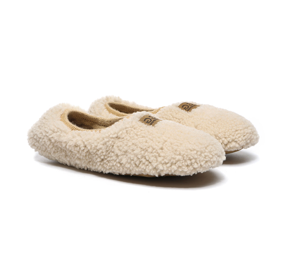 UGG Women's Curly Wool Slippers - Lucina