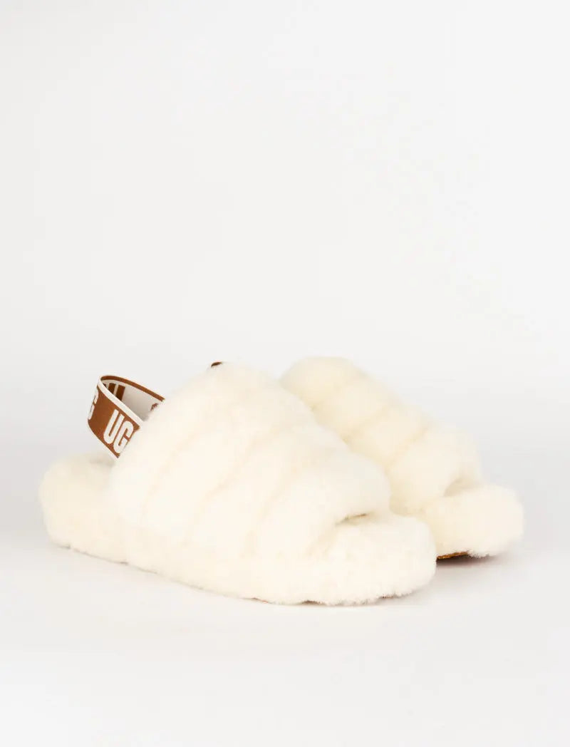 UGG Women's Fluffy Slide Natural