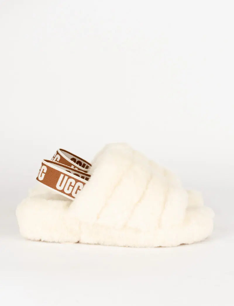 UGG Women's Fluffy Slide Natural