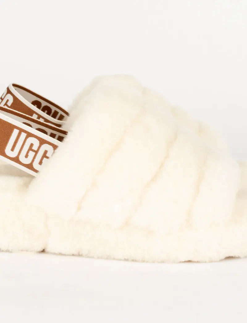 UGG Women's Fluffy Slide Natural