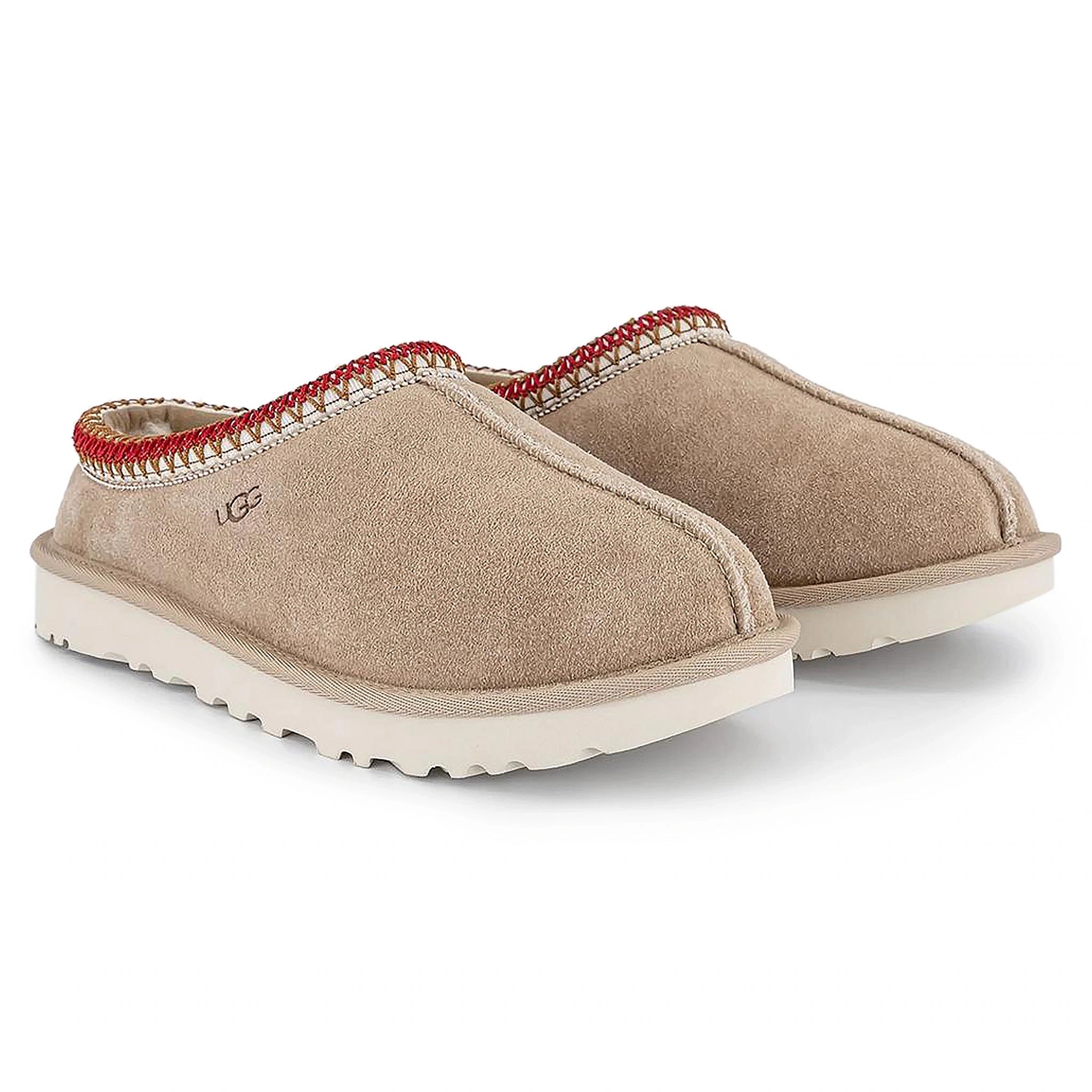 UGG women's Tasman Sand Dark Cherry Slippers