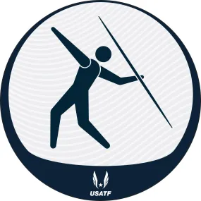 USATF Javelin Pictogram Sticker available now!