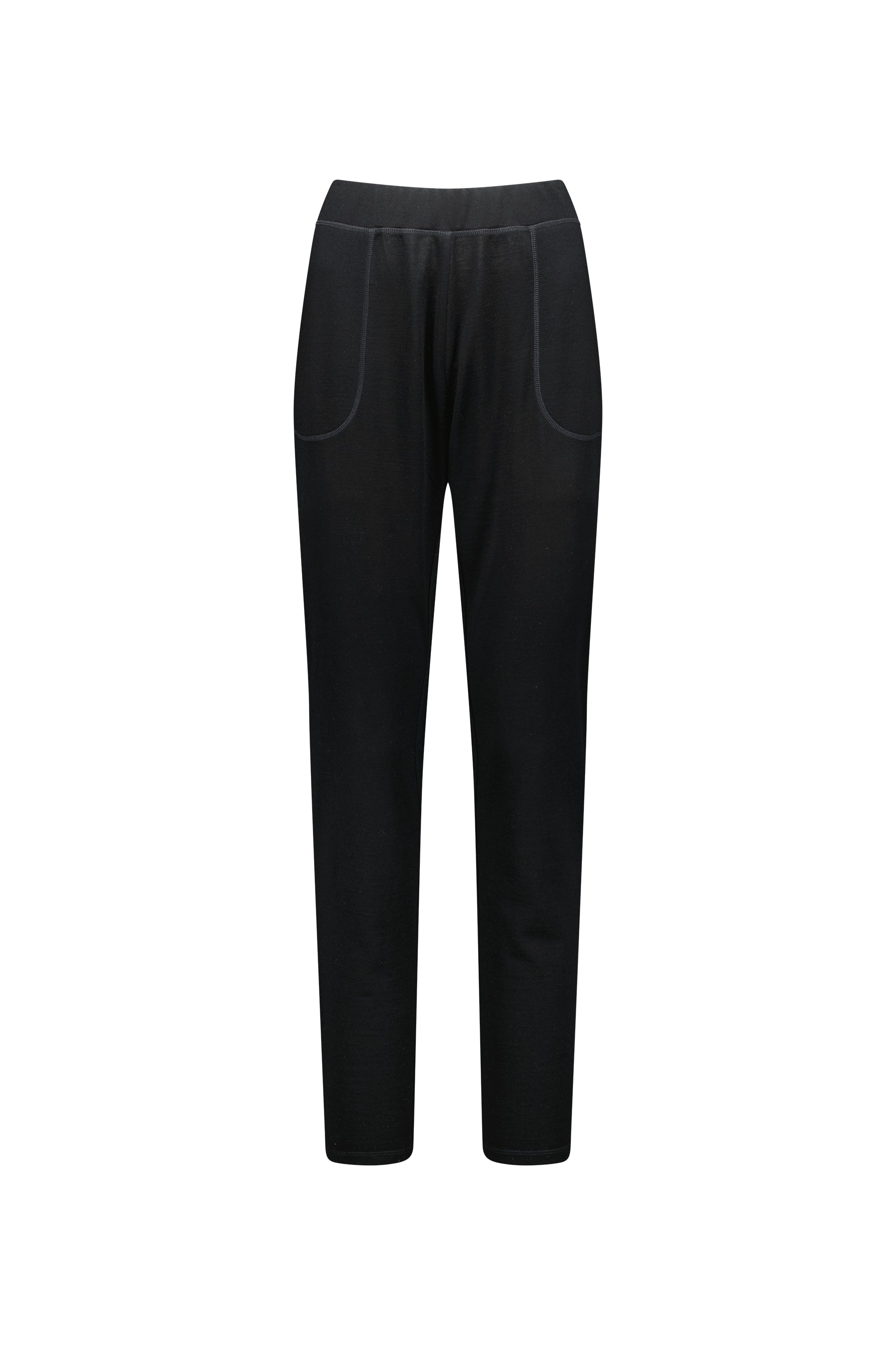 Vassalli - Merino Relaxed Slim Pull On Pant - Back | Google SEO optimized result